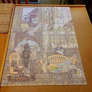 Pomegranate Edward Gorey: Frawgge Mfrg. Co. 1000-piece Jigsaw Puzzle